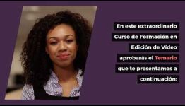 VÍDEO SOBRE LAS ASIGNATURAS Y LOS PUESTOS DE TRABAJO DE LA FORMACIÓN DE EDICIÓN DE VÍDEO