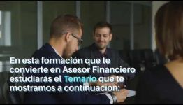 VÍDEO SOBRE LAS ASIGNATURAS Y LOS PUESTOS DE TRABAJO AL CONVERTIRTE EN ASESOR FINANCIERO