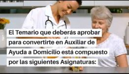 VÍDEO SOBRE EL TEMARIO Y LAS SALIDAS PROFESIONALES AL EDUCARTE COMO AUXILIAR DE AYUDA A DOMICILIO